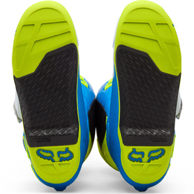 Bottes cross Fox Motion Bleu-Jaune Fluo 2026 (3)