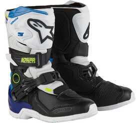 Bottes cross Kid Alpinestars Tech 3S Bleu 2024