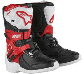 Bottes cross Kid Alpinestars Tech 3S Rouge 2024