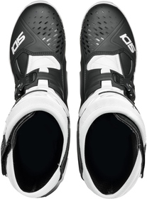 Bottes cross Sidi Crossair Noir-Blanc 2025 (5)