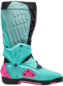 Bottes cross Sidi Crossair Noir-Rose 2025 (3)