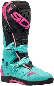 Bottes cross Sidi Crossair Noir-Rose 2025
