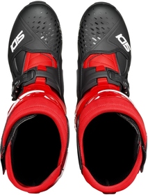 Bottes cross Sidi Crossair Noir-Rouge 2025 (5)