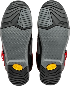 Bottes cross Sidi Crossair Noir-Rouge 2025 (6)