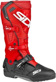 Bottes cross Sidi Crossair Noir-Rouge 2025