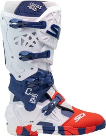 Bottes cross Sidi Crossair X Bleu-Blanc 2025 (2)