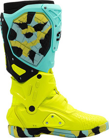 Bottes cross Sidi Crossair X Mint-Jaune (3)