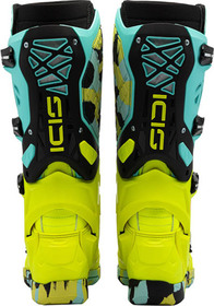 Bottes cross Sidi Crossair X Mint-Jaune (5)