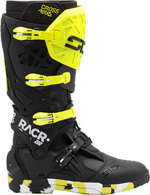 Bottes cross Sidi Crossair X Noir-Jaune (2)
