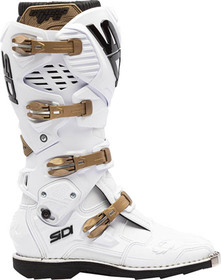 Bottes cross Sidi Crossfire 3 Blanc-Bronze (2)