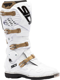 Bottes cross Sidi Crossfire 3 Blanc-Bronze