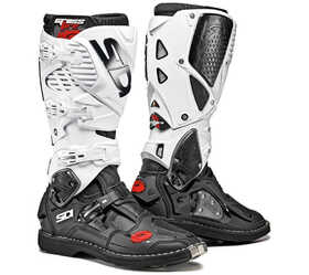 Bottes cross Sidi Crossfire 3 Blanc-Noir 2023