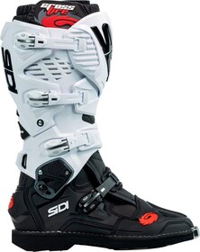 Bottes cross Sidi Crossfire 3 Noir-Blanc 2025 (2)