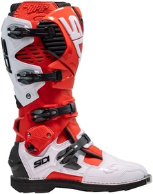 Bottes cross Sidi Crossfire 3 Rouge-Blanc 2025 (2)