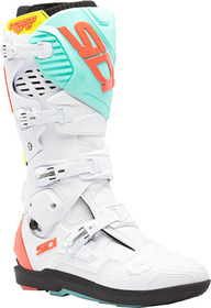 Bottes cross Sidi Crossfire 3 SRS Blanc-Mint
