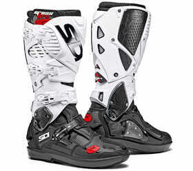 Bottes cross Sidi Crossfire 3 SRS Blanc-Noir 2023