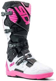 Bottes cross Sidi Crossfire 3 SRS Blanc-Rose 2025