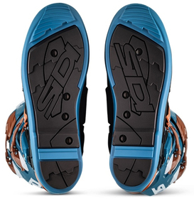 Bottes cross Sidi Crossfire 3 SRS Bleu-Bronze 2025 (6)