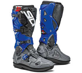 Bottes cross Sidi Crossfire 3 SRS Gris-Bleu 2023