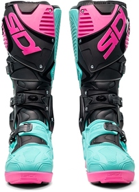 Bottes cross Sidi Crossfire 3 SRS Noir-Rose 2025 (4)