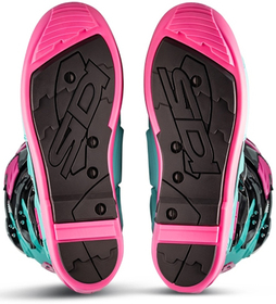 Bottes cross Sidi Crossfire 3 SRS Noir-Rose (6)