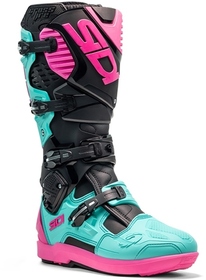 Bottes cross Sidi Crossfire 3 SRS Noir-Rose 2025