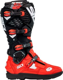 Bottes cross Sidi Crossfire 3 SRS Noir-Rouge 2025 (2)