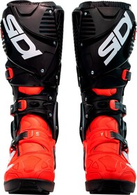 Bottes cross Sidi Crossfire 3 SRS Noir-Rouge 2025 (4)