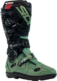 Bottes cross Sidi Crossfire 3 SRS Vert-Noir 2025