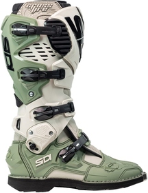 Bottes cross Sidi Crossfire 3 Vert-Beige 2025 (2)