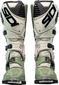 Bottes cross Sidi Crossfire 3 Vert-Beige 2025 (4)