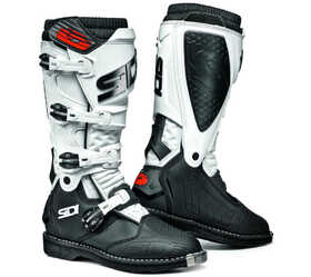 Bottes cross Sidi X Power Blanc-Noir 2023