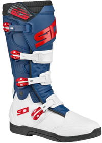 Bottes cross Sidi X Power SC Blanc-Rouge