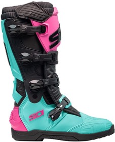 Bottes cross Sidi X Power SC Noir-Rose 2025 (2)