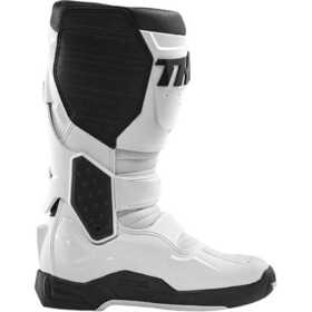 Bottes cross Thor Radial Blanc-Noir 2024 Côté (2)