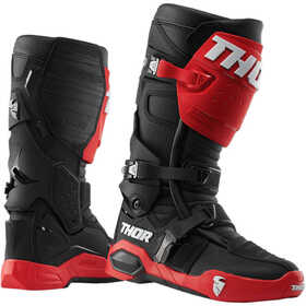 Bottes cross Thor Radial Noir-Rouge 2024