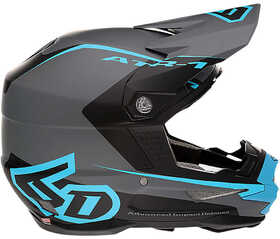 Casque cross 6D ATR-1 Stealth Cyan 2023