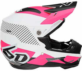 Casque cross 6D ATR-2 Fusion Rose Fluo 2023