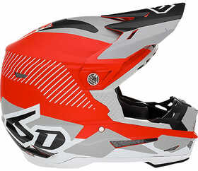 Casque cross 6D ATR-2 Fusion Rouge 2023