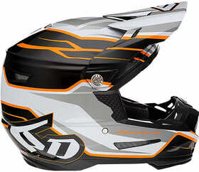 Casque cross 6D ATR-2 Phase Orange 2023