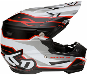Casque cross 6D ATR-2 Phase Rouge 2023