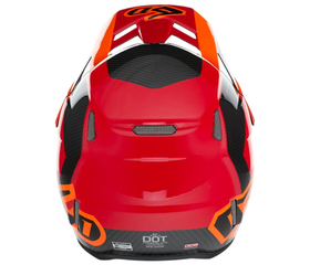 Casque cross 6D ATR-3 Pure Orange 2026 Derrière