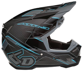 Casque cross 6D ATR-3 Reflex Noir 2026