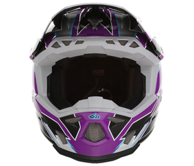 Casque cross 6D ATR-3 Reflex Violet 2026 Devant