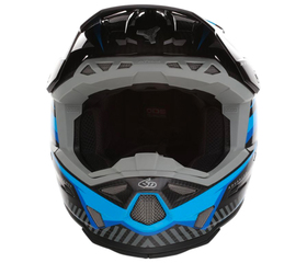 Casque cross 6D ATR-3 Rival Bleu 2026 Devant
