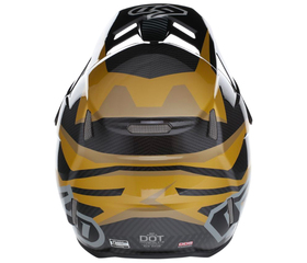 Casque cross 6D ATR-3 Rival Or 2026 Derrière
