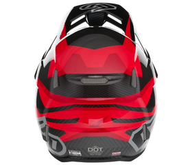 Casque cross 6D ATR-3 Rival Rouge 2026 Derrière