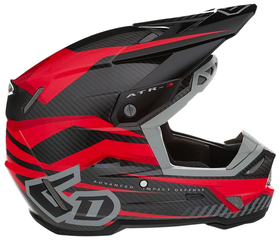 Casque cross 6D ATR-3 Rival Rouge 2026