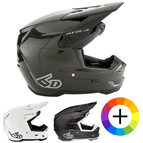 Casque cross 6D ATR-3 Solid 2026