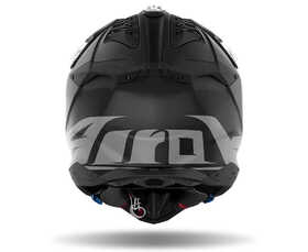 Casque cross Airoh Aviator 3 Color Noir Mat 2025 Derrière